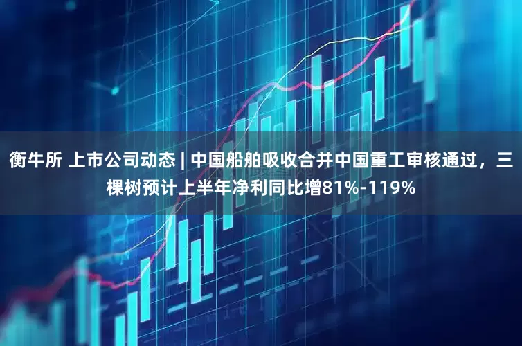 衡牛所 上市公司动态 | 中国船舶吸收合并中国重工审核通过，三棵树预计上半年净利同比增81%-119%
